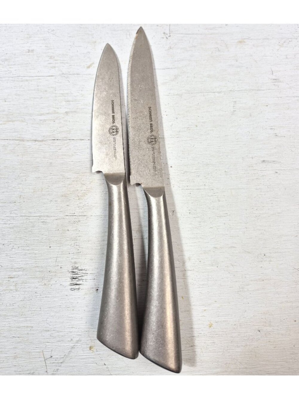 Schmidt Bros. German Stainless Steel Utility & Paring Knives Set Vintage